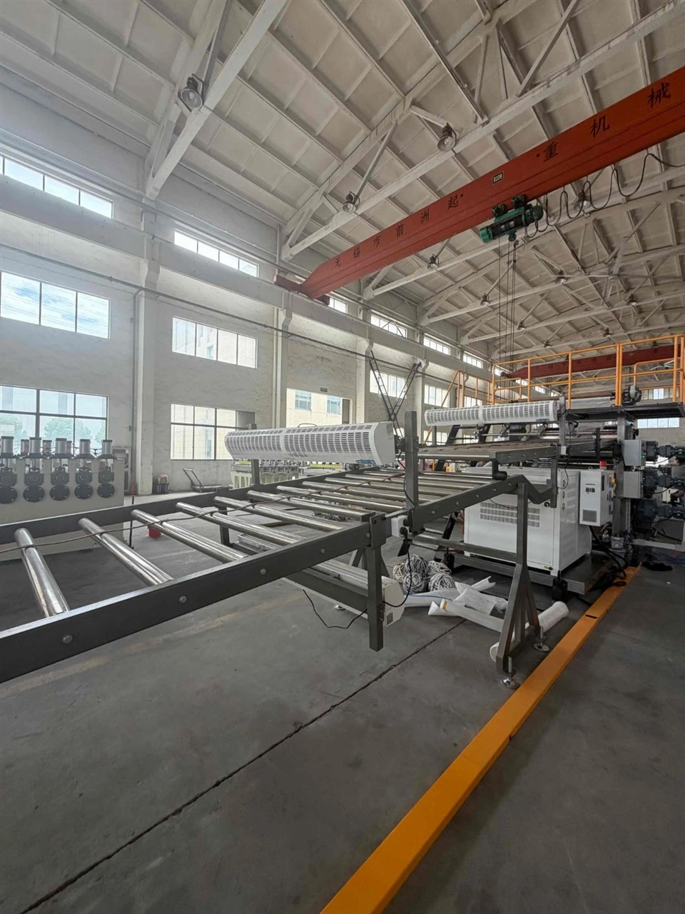 PVC Flooring Extrusion Line factory